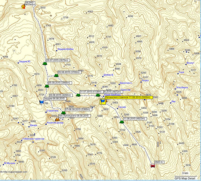 map pamir